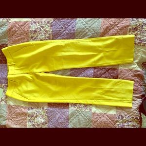 Zara Yellow Pants